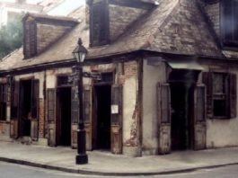 afitte's blacksmith shop and bar