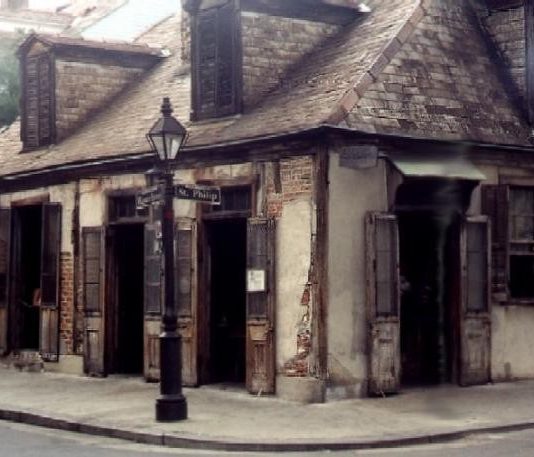 afitte's blacksmith shop and bar