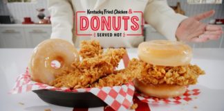 kfc chicken and donuts