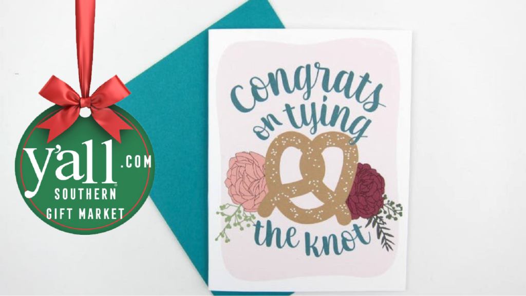Tying The Knot Wedding Card